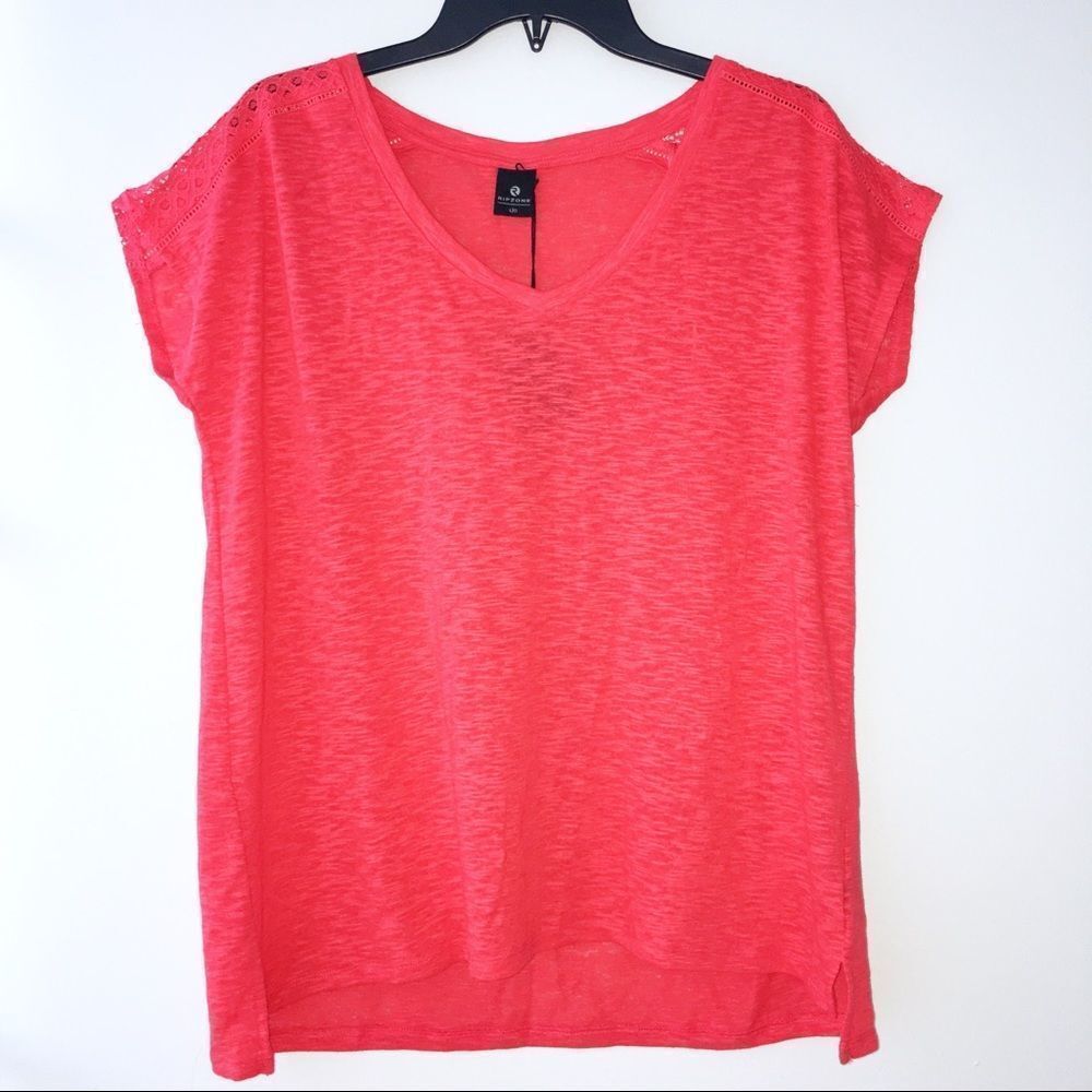 NWT Gorgeous & Soft! Lace Sleeve Detail!